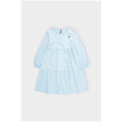Платье для девочки Crockid К 5770 голубой, арбуз