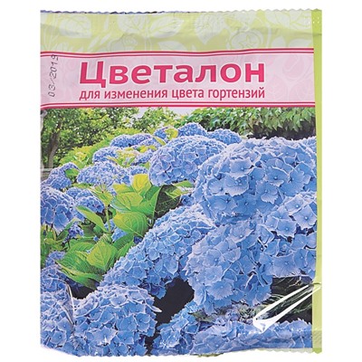 Удобрение минеральное "Ваше Хозяйство", "Цветалон", для изменения цвета гортензий, 100 г