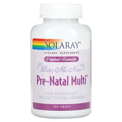 Solaray Pre-Natal Multi, 150 Tablets