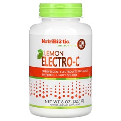 NutriBiotic Immunity, Lemon Electro-C, 8 oz (227 g)
