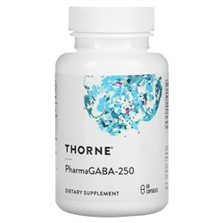 Thorne PharmaGABA-250, 60 Capsules