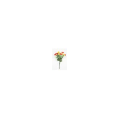 Искусственные цветы, Ветка в букете гвоздика 6 веток (1010237) микс