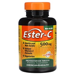 American Health Ester-C, 500 mg, 225 Vegetarian Tablets