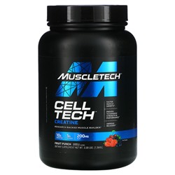 Muscletech Performance Series, CELL-TECH Creatine, Fruit Punch, 3 lbs (1.36 kg)