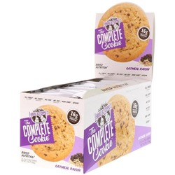 Lenny & Larry's The COMPLETE Cookie, Oatmeal Raisin, 12 Cookies, 4 oz (113 g) Each