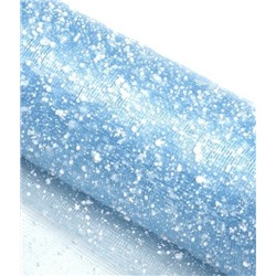Сетка-снег 50 см*4.5 ярд Голубой 171243
