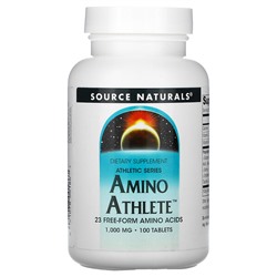 Source Naturals Athletic Series, Amino Athlete, 1,000 mg, 100 Tablets
