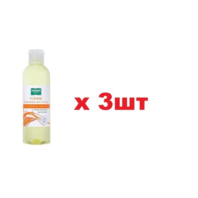 Domix Green Тоник для лица, выравнивающий цвет кожи, с наносеребром 200мл 3шт