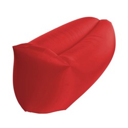 Лежак AirPuf, надувной, цвет красный