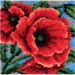 Набор для вышивания "PANNA" KI-1342 "Красные маки" 40 х 40 см