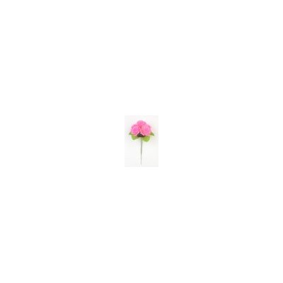 Искусственные цветы, Ветка в букете малая роза 5 голов (1010237) микс