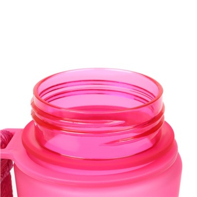 Бутылка для воды, 600 мл, "Волшебного дня", розовая
