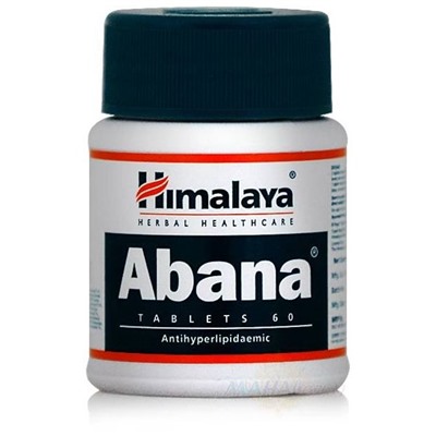 Абана, для здоровья сердечно-сосудистой системы, 60 таб, производитель Хималая; Abana, 60 tabs, Himalaya