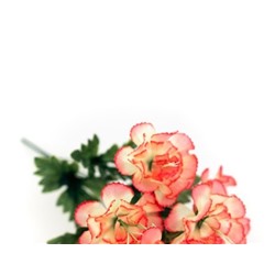 Искусственные цветы, Ветка в букете клематис 11 голов (1010237) микс