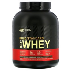 Optimum Nutrition Gold Standard 100% Whey, Extreme Milk Chocolate, 5 lb (2.27 kg)