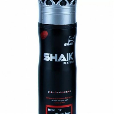 Дезодорант Shaik 17 (Chanel Allure Homme Sport) 200ml (M)