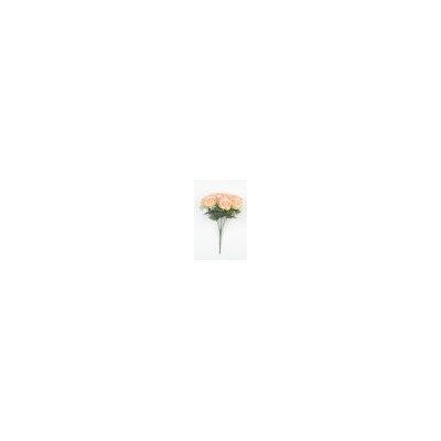 Искусственные цветы, Ветка в букете роза 12 голов (1010237)