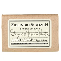 Твердое мыло Zielinski & Rozen Orange & Jasmine, Vanilla