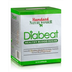 Диабеат, для регуляции уровня сахара в крови, 60 таб, Хамдард; Diabeat, 60 tab, Hamdard