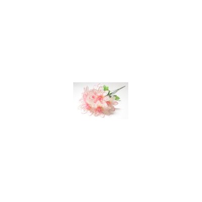Искусственные цветы, Ветка в букете георгин 7 веток (1010237) микс