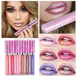 Набор блесков для губ Handaian Diamond Liquid Lipstick 42836
