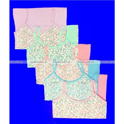Подростковые майки для девочек Турция арт. 66012 (78591)узкие бретели