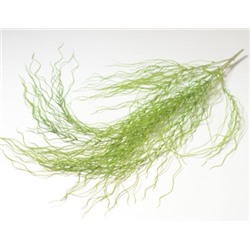 Искусственные цветы, Ветка зелени водоросли свисающая (1010237) зеленый