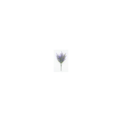 Искусственные цветы, Ветка в букете лаванда 20 голов (1010237) фиолетовый