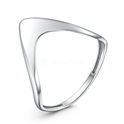 Кольцо из серебра родированное К-4650-Р
