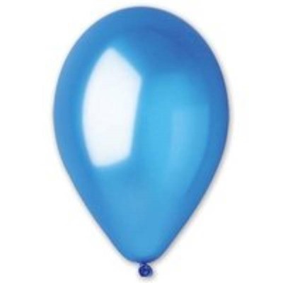 Шар воздушный латексный Металлик 5 (100 шт) Blue 1102-0439