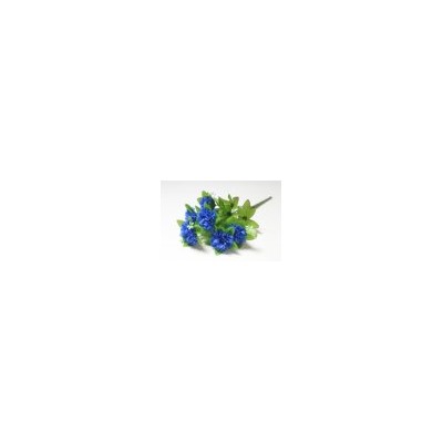Искусственные цветы, Ветка в букете гвоздика 6 голов пластик (1010237) микс