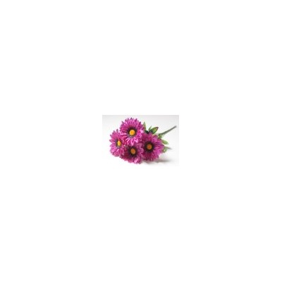 Искусственные цветы, Ветка в букете гербера 5 голов(разобранный) (1010237) микс