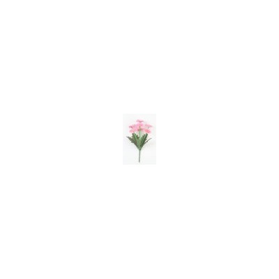 Искусственные цветы, Ветка в букете гербера 7 голов (1010237) микс