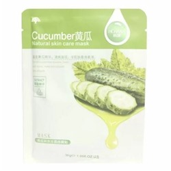 Маски для лица Тканевая HCHANA Cucumber Natural Skin Care