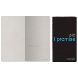 Записная книжка А6 30л клетка "I PROMISE" 7-30-001/23 Bruno Visconti {Китай}