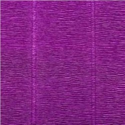 Бумага гофрированная 620993 фиолетовая Италия 50 см*2.5 м 140 г