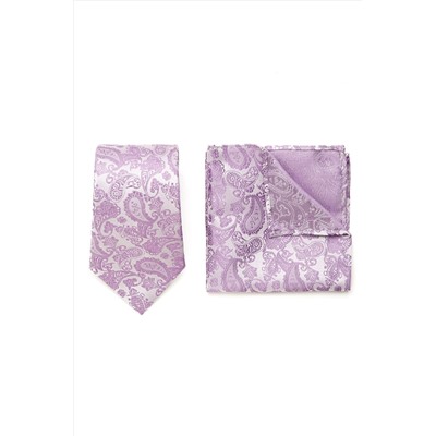 Набор из 2 аксессуаров: галстук платок "Мужские страсти" SIGNATURE #950199