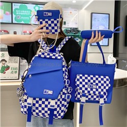 Набор сумок XINLAI BAIZI Square Cell Set Bags 4in1 Blue
