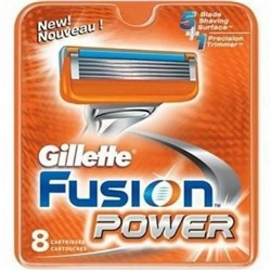 Сменные кассеты Gillette Fusion Power (8 шт)