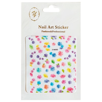 Nail Art Sticker, 2D стикер Z-D4202