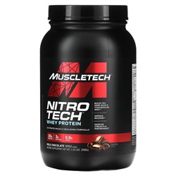 Muscletech Nitro Tech Whey Protein, Milk Chocolate, 2.20 lbs (998 g)
