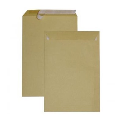 Пакет почтовый C4 UltraPac 229х324 мм коричневый крафт, отр. лента, 90г/м2 161150 {Россия}