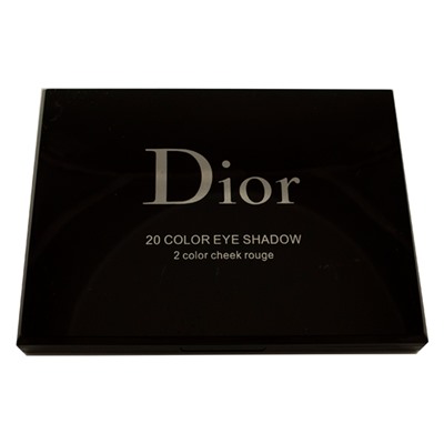 Тени для век Christian Dior 20 Color Eye Shadow 2 Color Cheek Rouge тени 20 цв. + румяна 2 цв. № 4 52 g