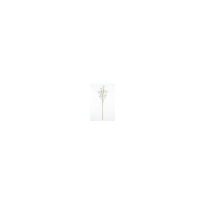 Искусственные цветы, Ветка в букете пластиковая гипсофила 5 веток (1010237) белый