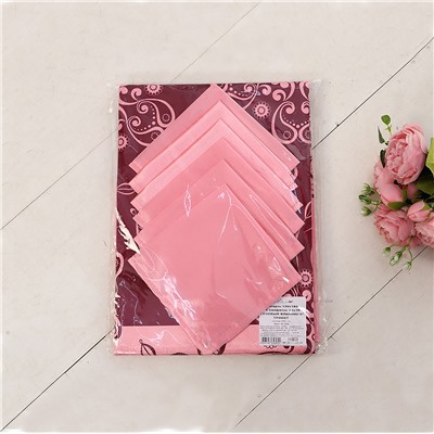 Розовый фламинго Скатерть+салфетка 30*30(6шт) трикот