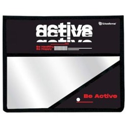 Папка для тетрадей А5 на липучке "BE ACTIVE" ПТПЛ1А5-БКВ SchoolФормат {Россия}