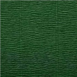 Бумага гофрированная 49121561 хвойно-зеленая Италия 50 см*2.5 м 180 г