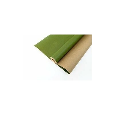 Бумага упаковочная крафт 70 см*10 м Зеленая 530671з