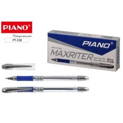 Ручка шариковая масляная "PIANO Maxriter" 0.5мм синяя PT-338-1152 Piano {Китай}