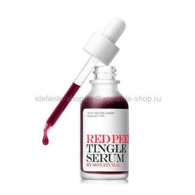 Кислотная сыворотка SO NATURAL Red Peel Tingle Serum, 35 мл (51)
